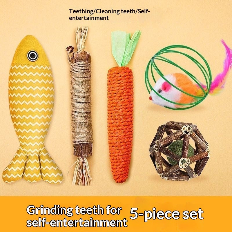 Cat Toy Gift Set for Interactive Play and Fun
