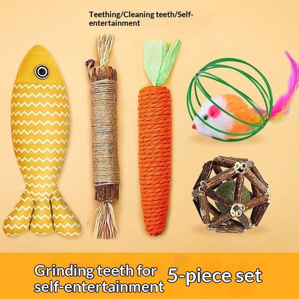 Cat Toy Gift Set for Interactive Play and Fun