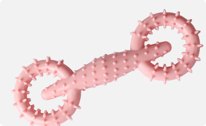 Pet Pull Ring Dog Chew Toy for Interactive Play
