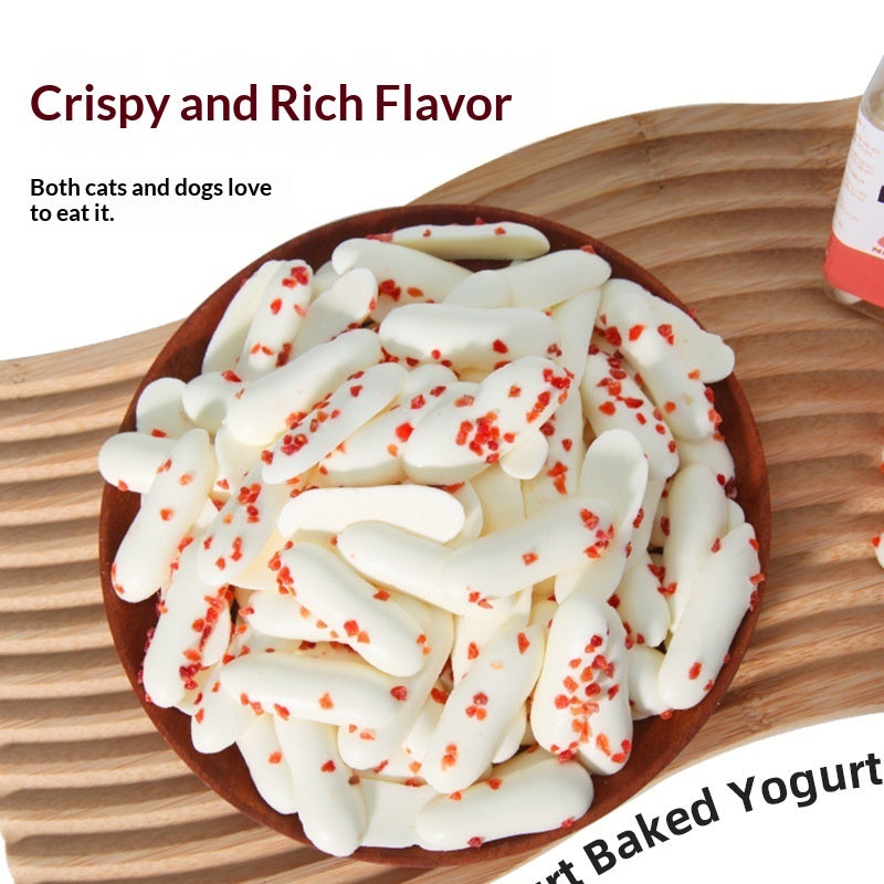 Baked Yogurt Milk Cranberry Cheese Pet Treats Snack