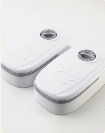 Smart Automatic Pet Feeder with Timer Stainless Steel Bowl