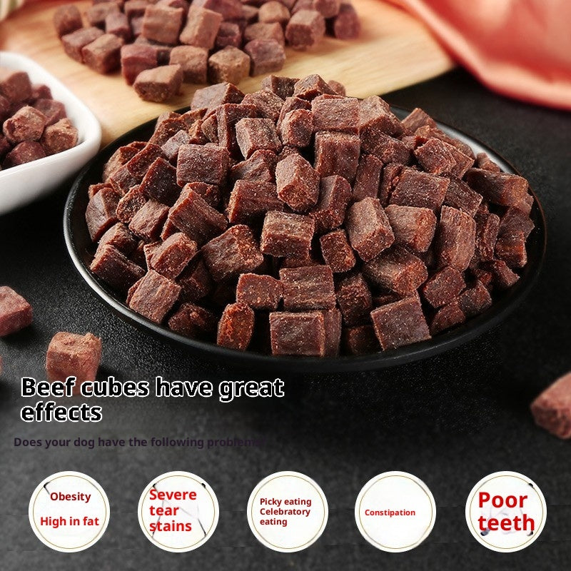 Beef Bits Dog Treats for Puppies Small Breed Dogs