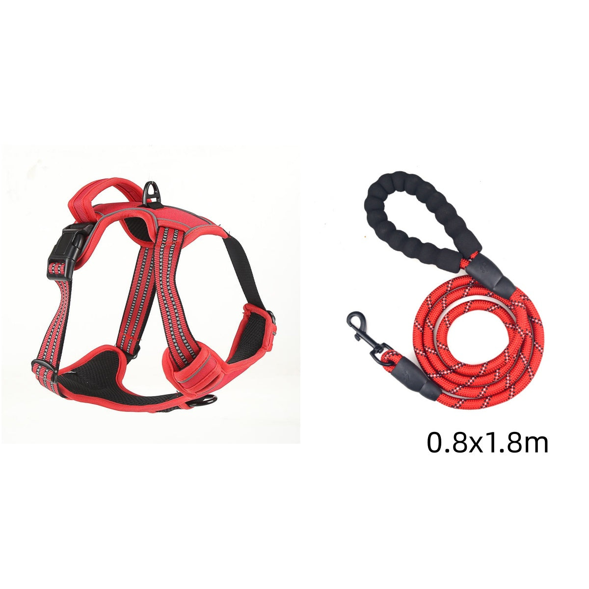 Breathable Reflective No Pull Dog Harness Vest Adjustable