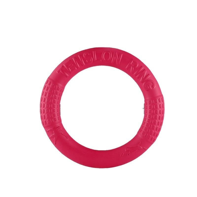 Soft Pull Ring Flying Disc Dog Training Toy Durable