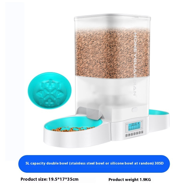 Smart Automatic Cat Feeder with Timed Portion Control System
