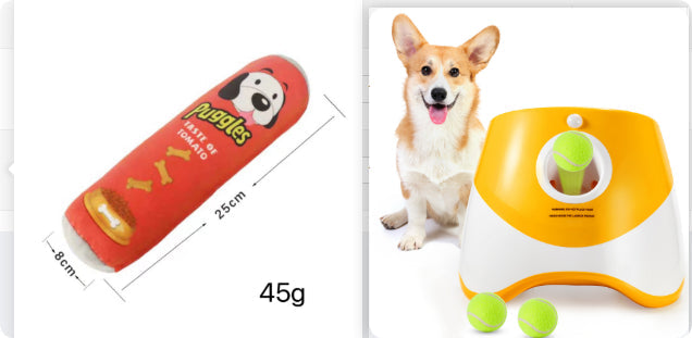 Soft Machine Washable Plush Dog Toy for Everyday Play
