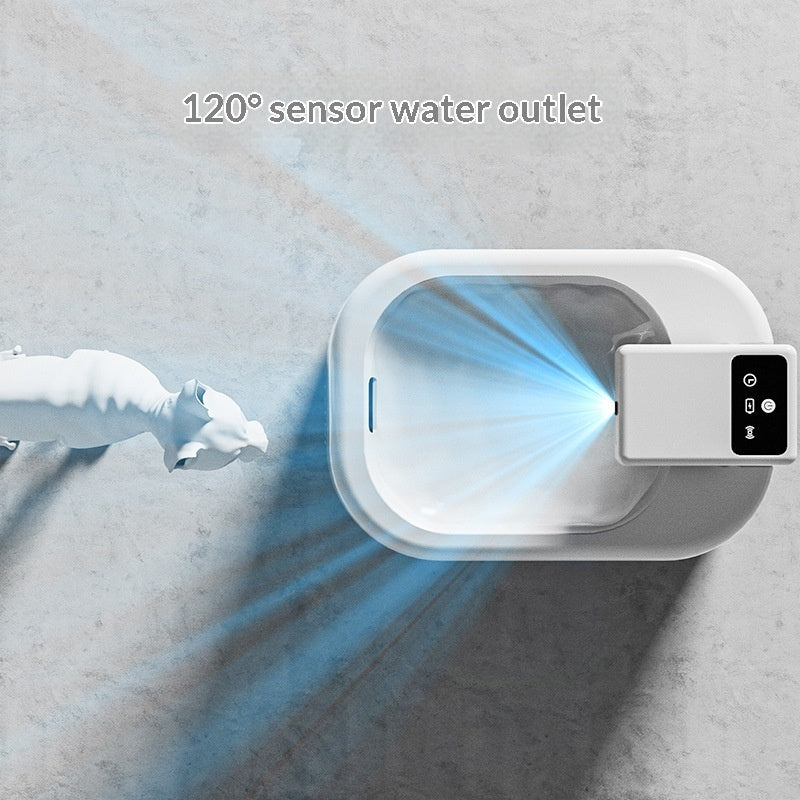 Smart Motion-Sensing Cat Water Fountain with Quiet Filtration System