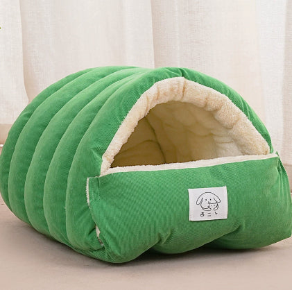 3D Fenced Winter Cat Bed Thickened Warm Pet Nest