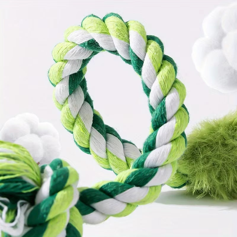 Plush Squeaky Dog Toy for Interactive Indoor Outdoor Play
