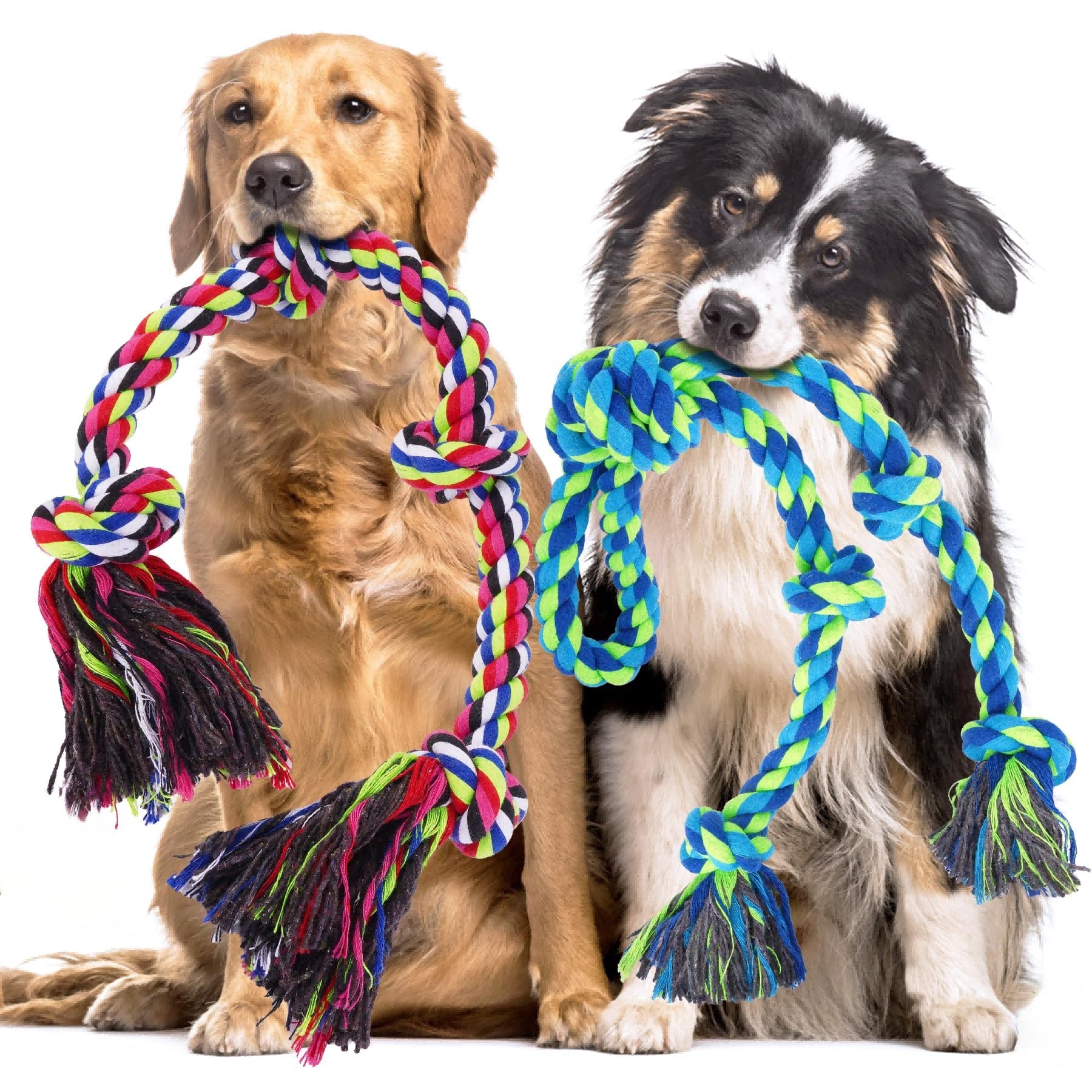 Tough Dog Rope Toys for Aggressive Chewers and Tugging
