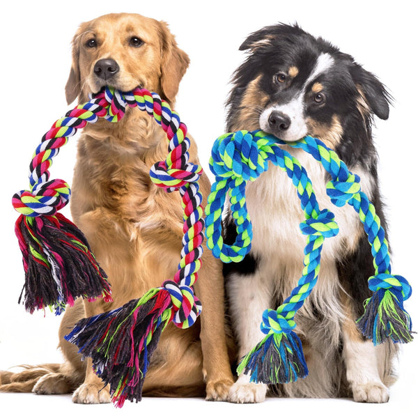 Tough Dog Rope Toys for Aggressive Chewers and Tugging