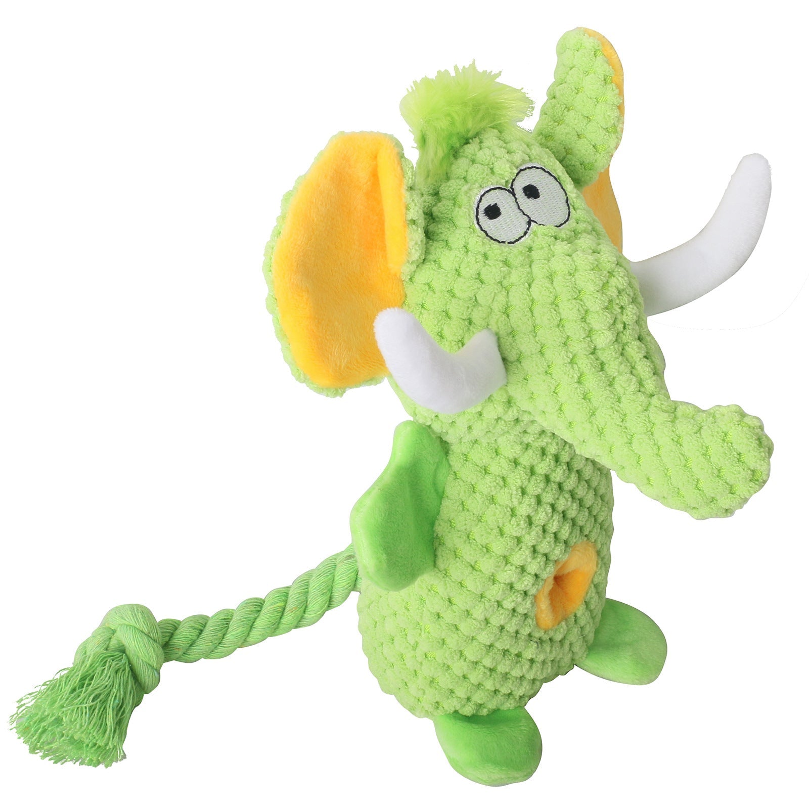 Snuffle Plush Squeaky Dog Toy with Treat Hiding Pockets