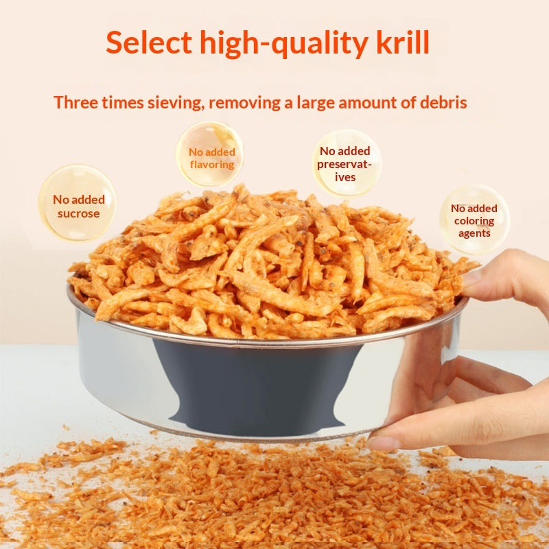 Freeze-Dried Antarctic Krill Cat Treats Premium Pet Food