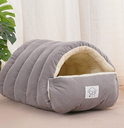 3D Fenced Winter Cat Bed Thickened Warm Pet Nest