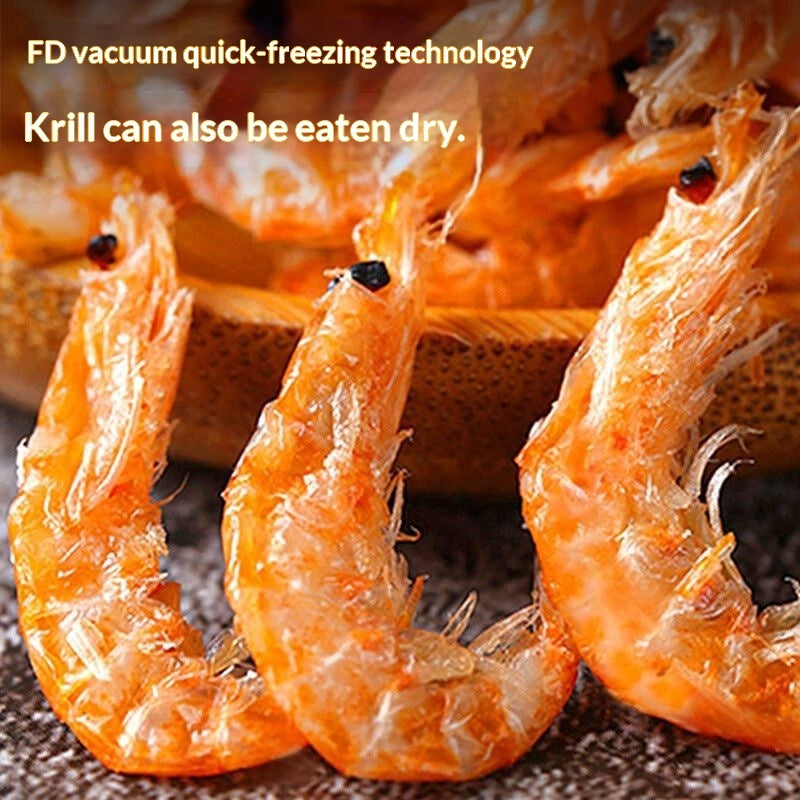 Freeze-Dried Antarctic Krill Cat Treats Premium Pet Food