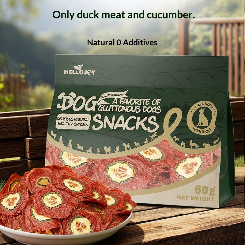 Duck Okra Nutritious Dog Treat Chews for Pets