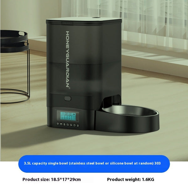 Smart Automatic Cat Feeder with Timed Portion Control System