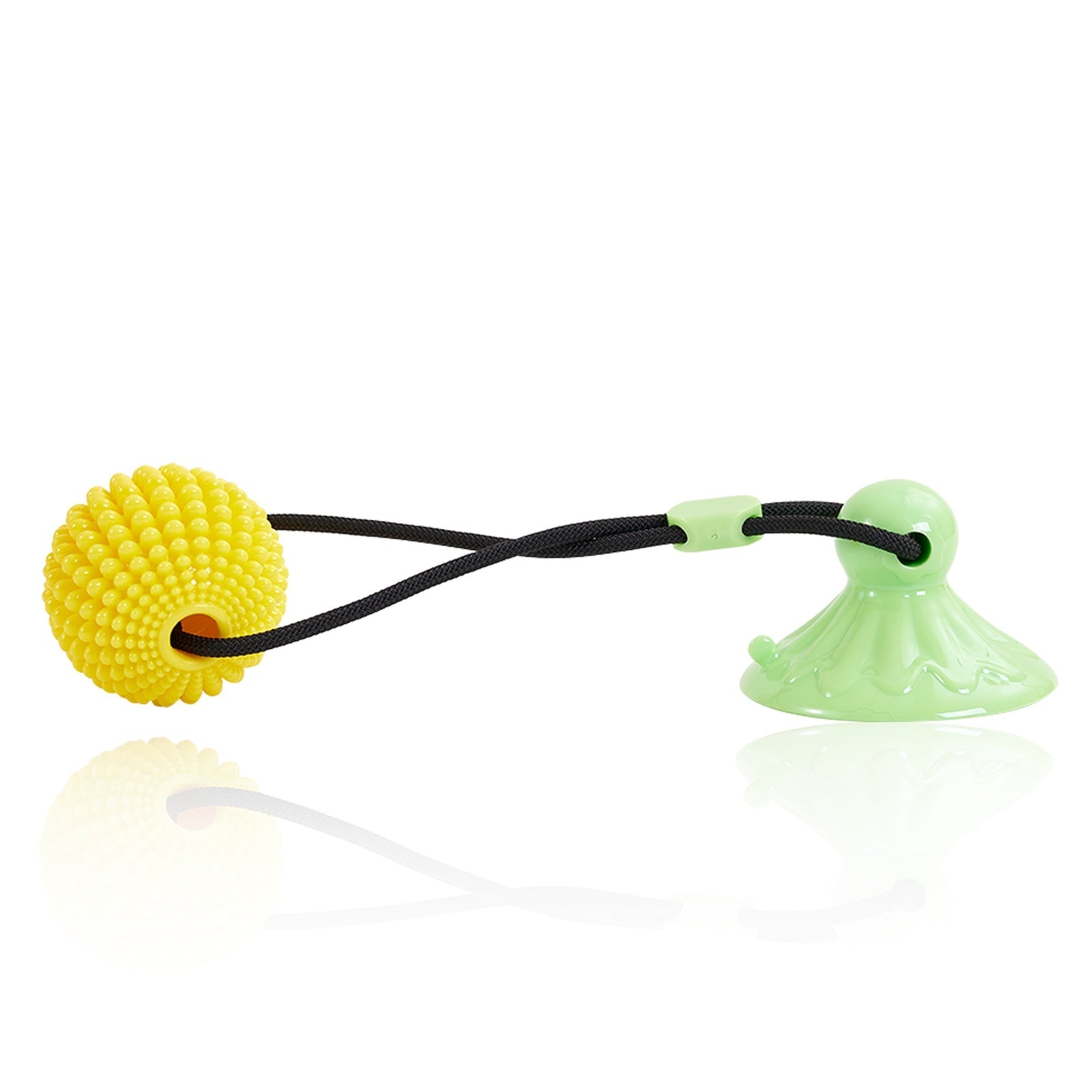 Corn Ball Suction Cup Dog Tug Chew Toy