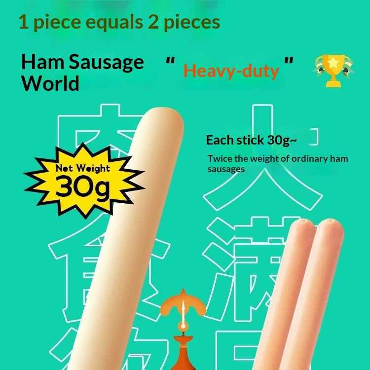 Teddy Small Dog Pet Sausage Treats for Training Rewards