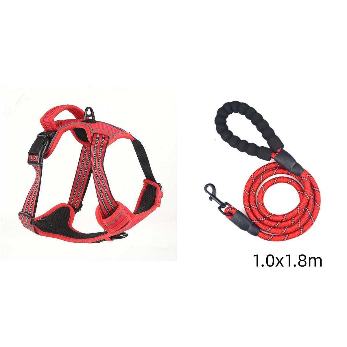 Breathable Reflective No Pull Dog Harness Vest Adjustable