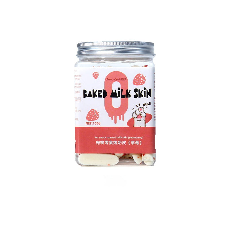 Baked Yogurt Milk Cranberry Cheese Pet Treats Snack