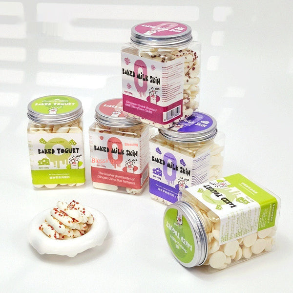 Baked Yogurt Milk Cranberry Cheese Pet Treats Snack