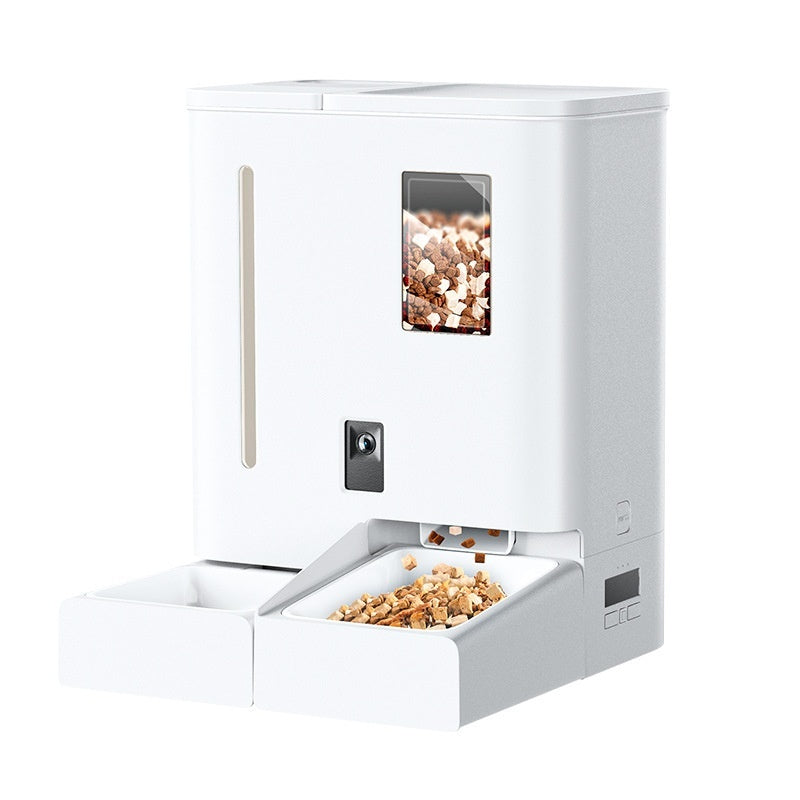 Wireless Smart Video Automatic Pet Feeder with Camera