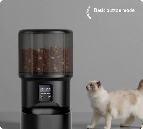 Smart Pet Feeder with Timed Feeding Voice Control