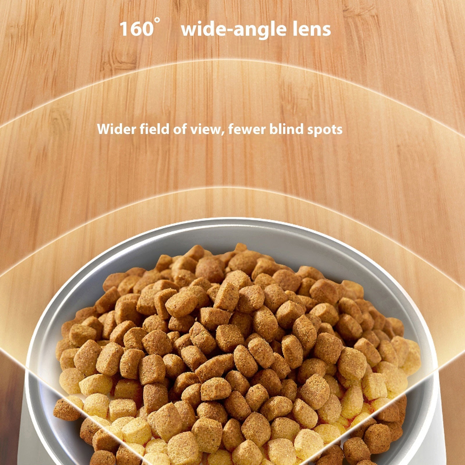 Smart Visual Automatic Pet Feeder with HD Wide-Angle Camera