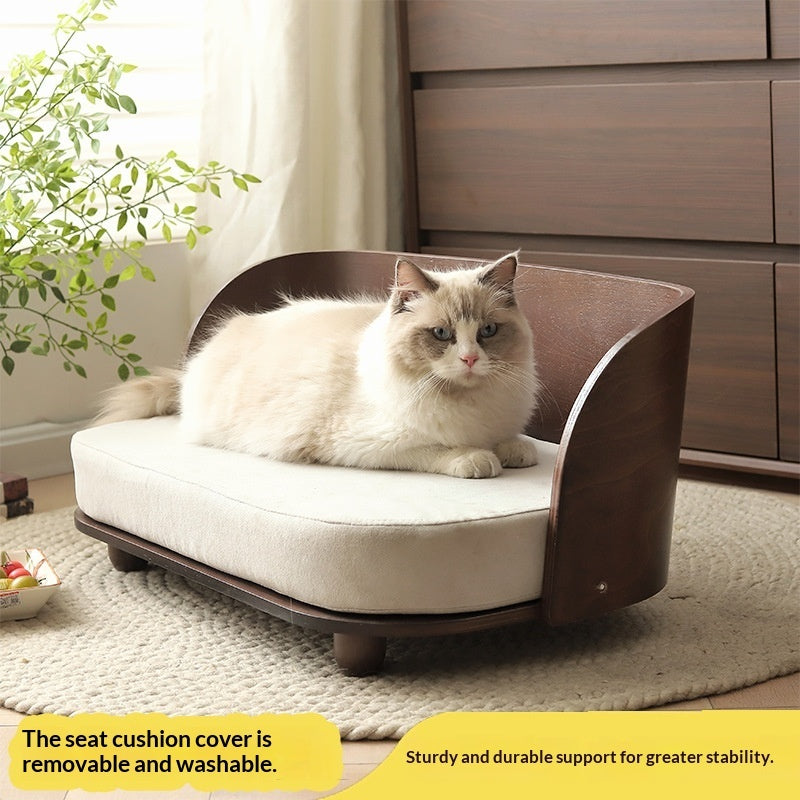 Winter Pet Bed for Small Dogs Detachable Washable