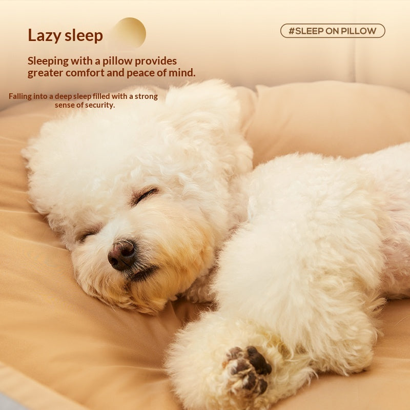 All-Season Thickened Dog Bed for Comfortable Home Use