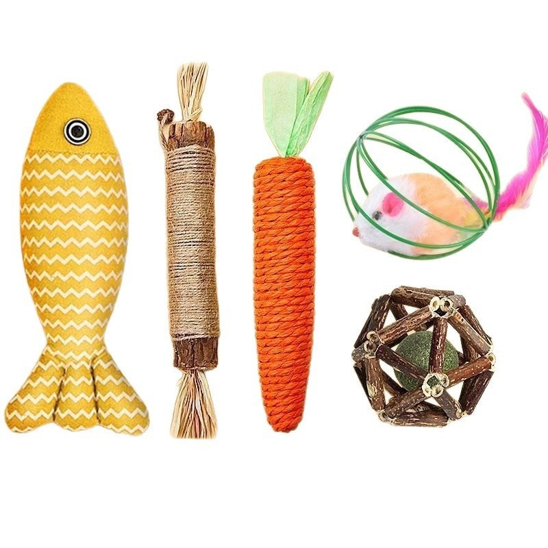 Cat Toy Gift Set for Interactive Play and Fun