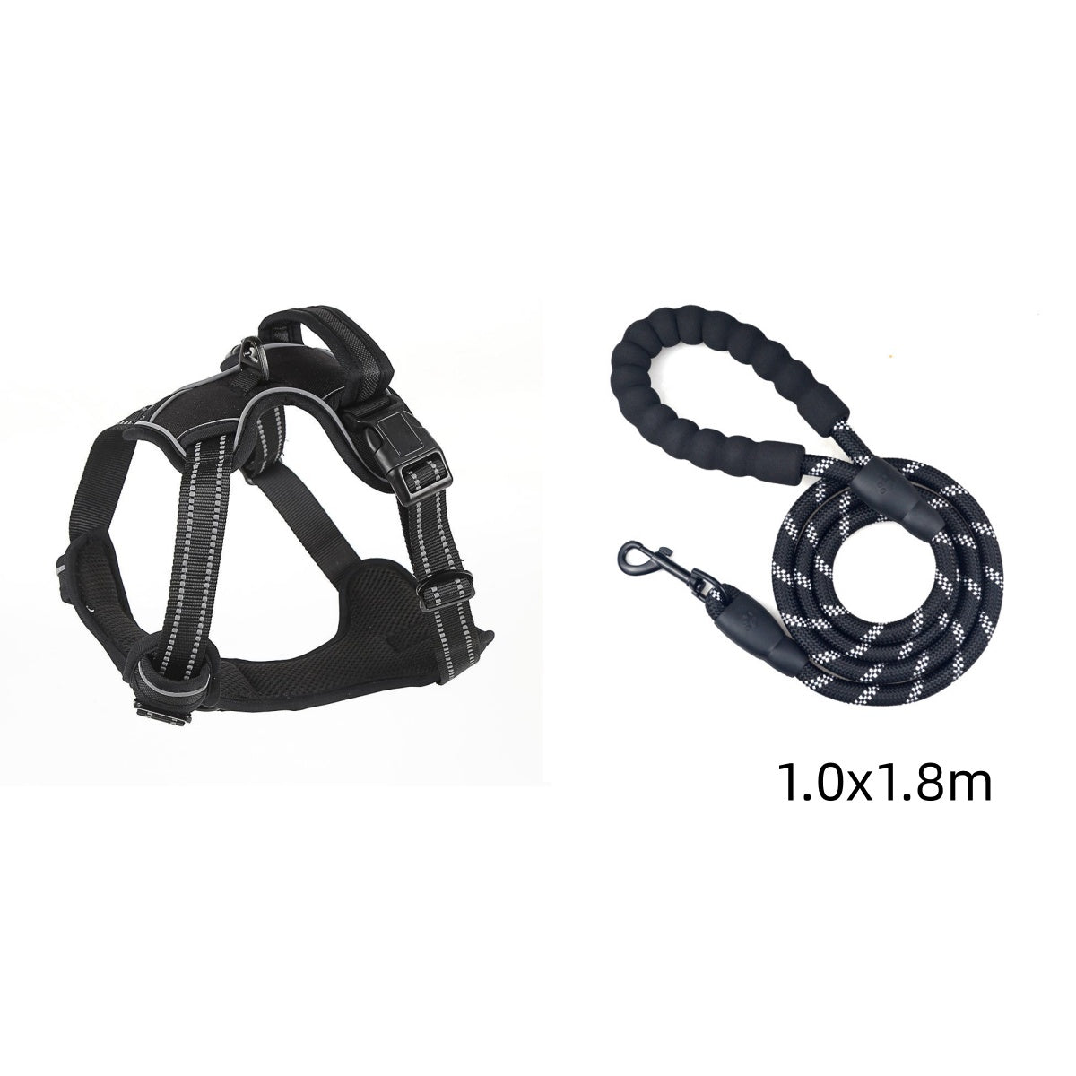 Breathable Reflective No Pull Dog Harness Vest Adjustable