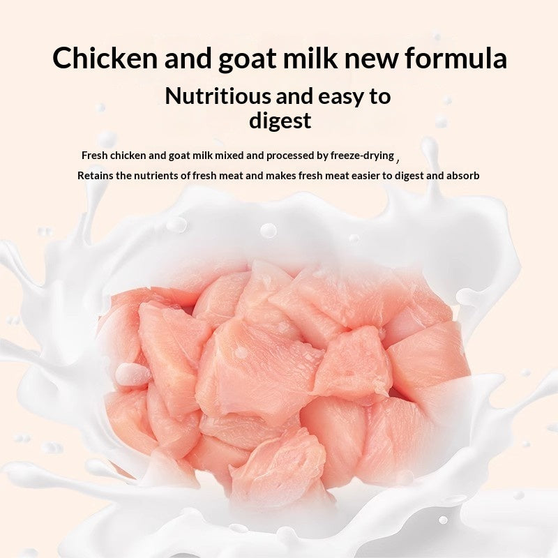 Freeze-Dried Goat Milk Chicken Chew Sticks Pet Treats