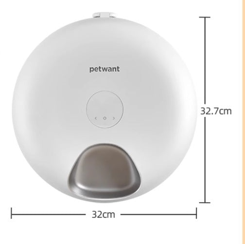 Smart App-Controlled Automatic Freeze-Dried Cat Snack Feeder
