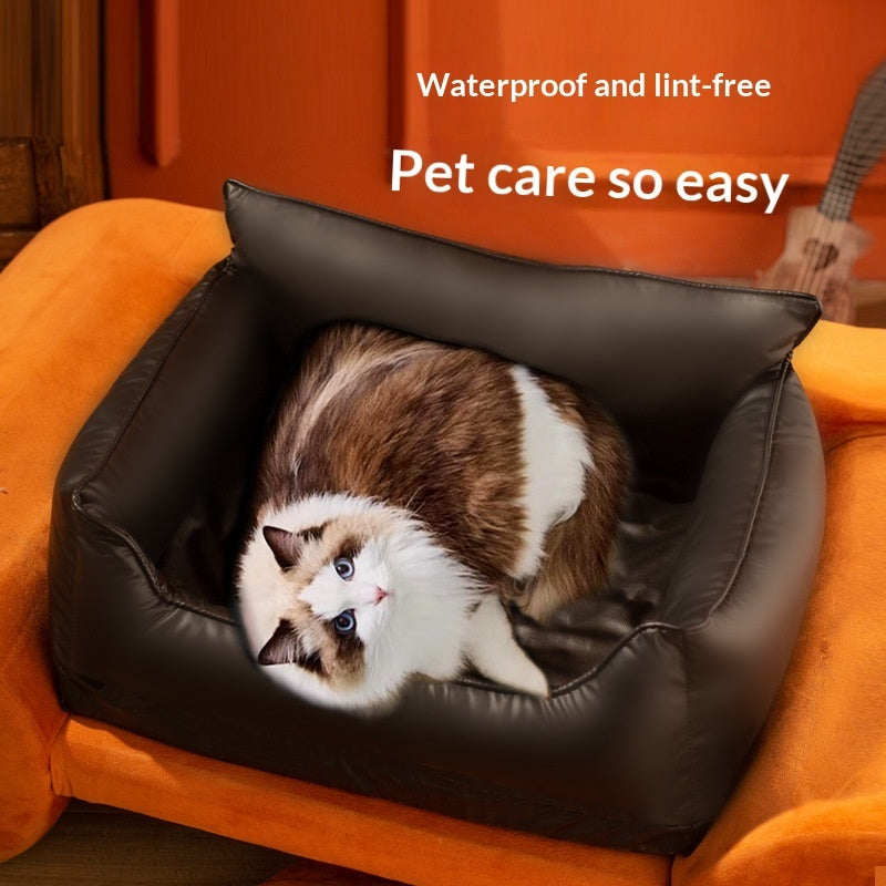 All Season Cat Bed Pet Sofa for Comfortable Rest