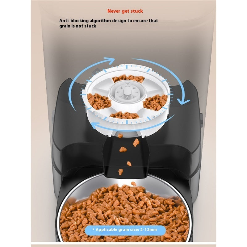 Smart Automatic Cat Feeder with Timed Portion Control System