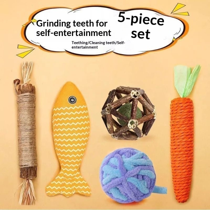 Cat Toy Gift Set for Interactive Play and Fun