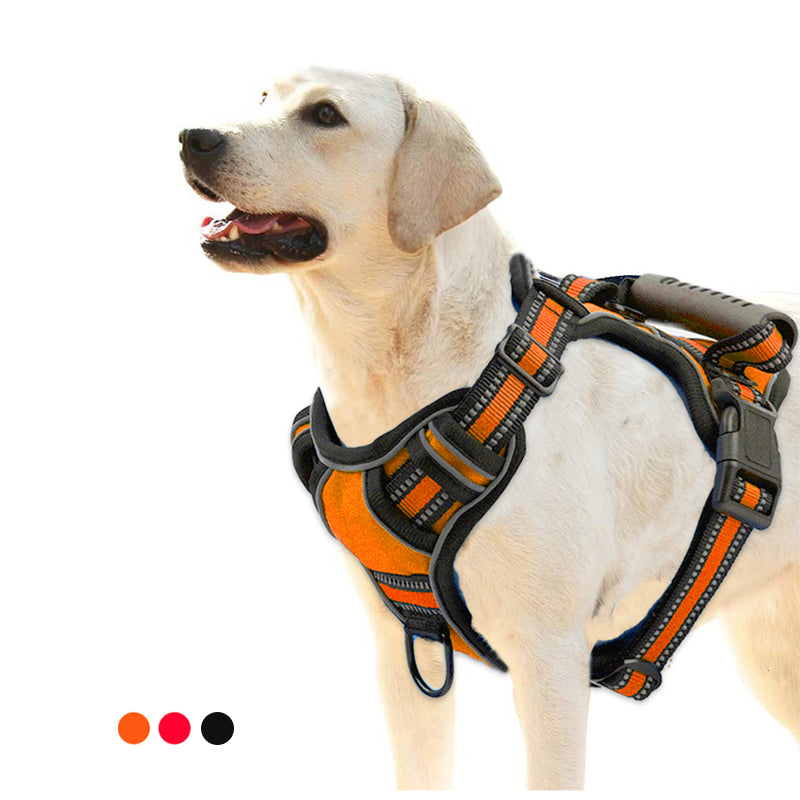 Breathable Reflective No Pull Dog Harness Vest Adjustable