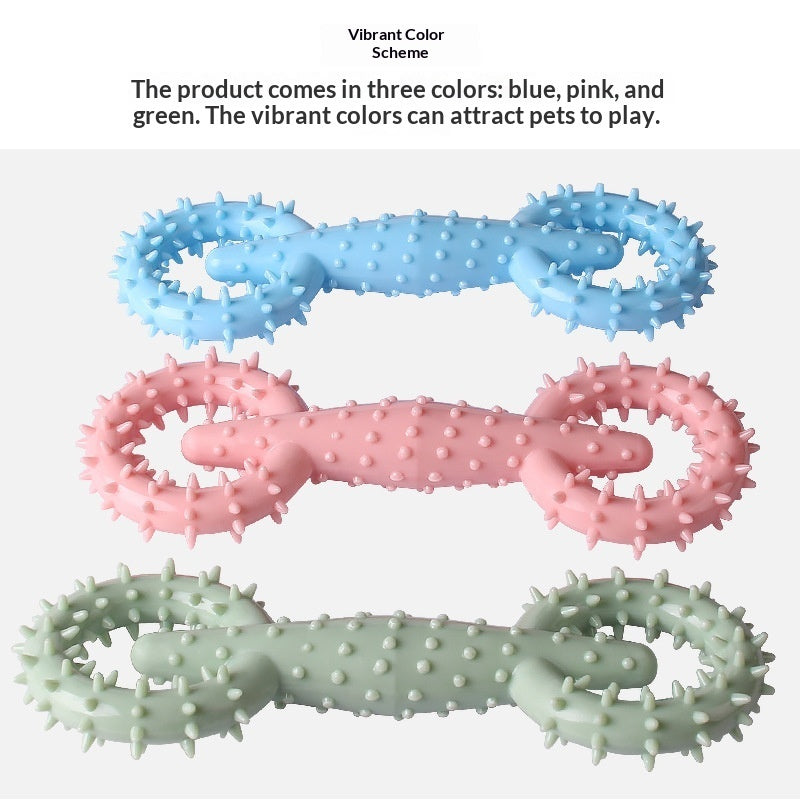 Pet Pull Ring Dog Chew Toy for Interactive Play