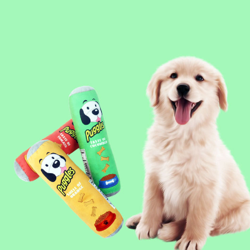 Soft Machine Washable Plush Dog Toy for Everyday Play
