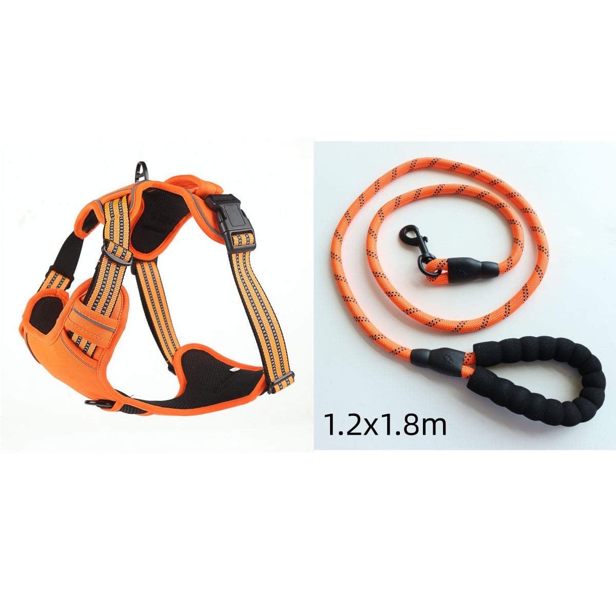 Breathable Reflective No Pull Dog Harness Vest Adjustable