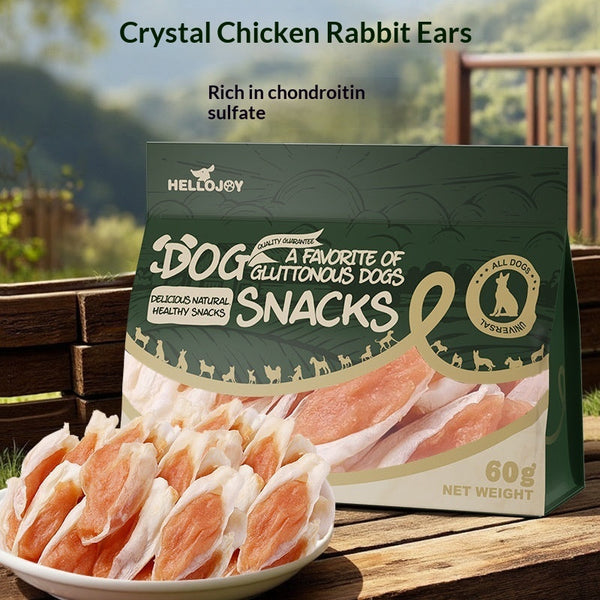 Duck Okra Nutritious Dog Treat Chews for Pets