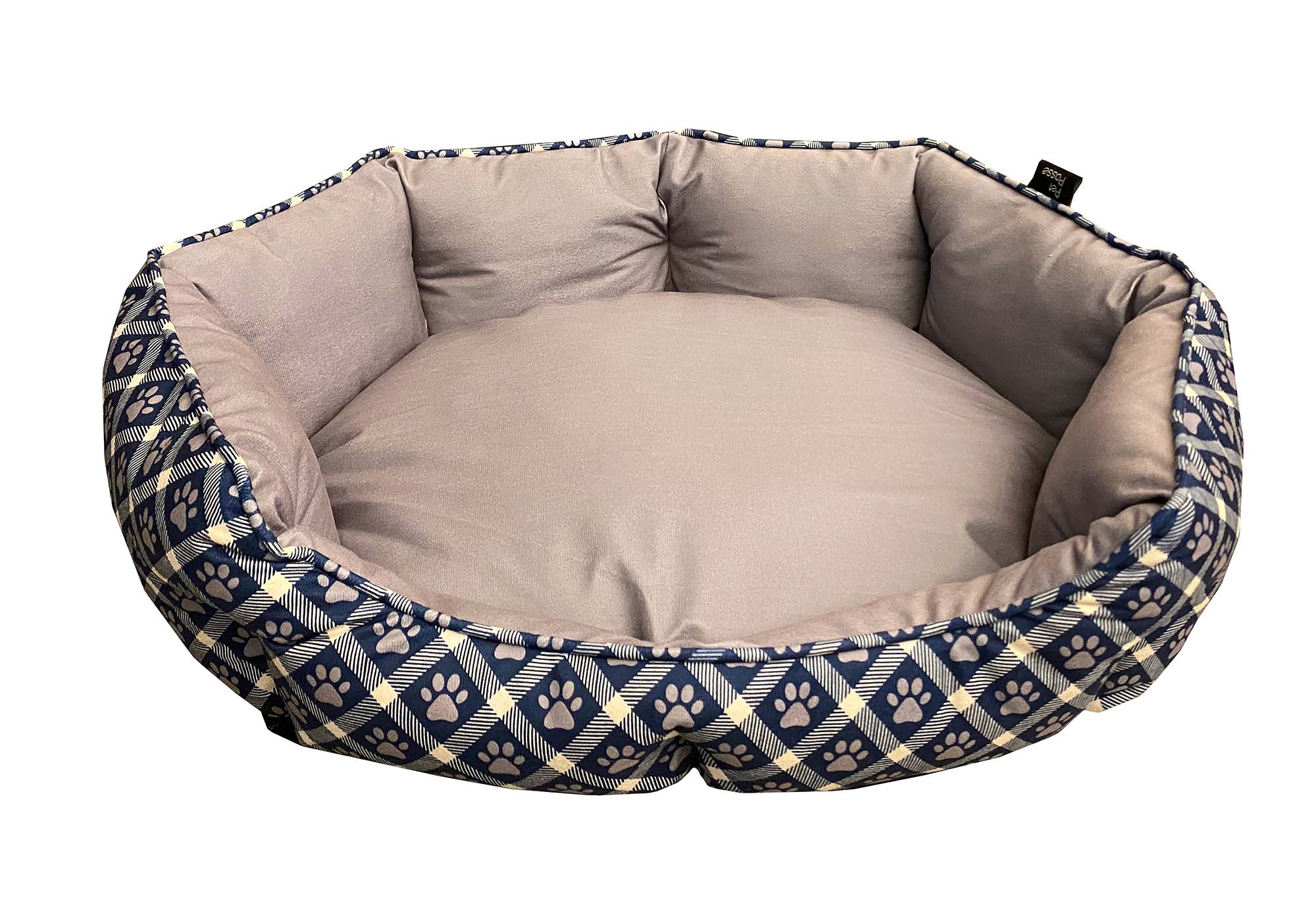 Mink Tufted Euro Cuddler Bed for Dogs and Cats