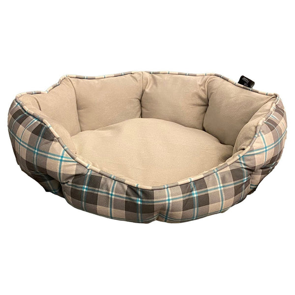 Mink Tufted Euro Cuddler Bed for Dogs and Cats