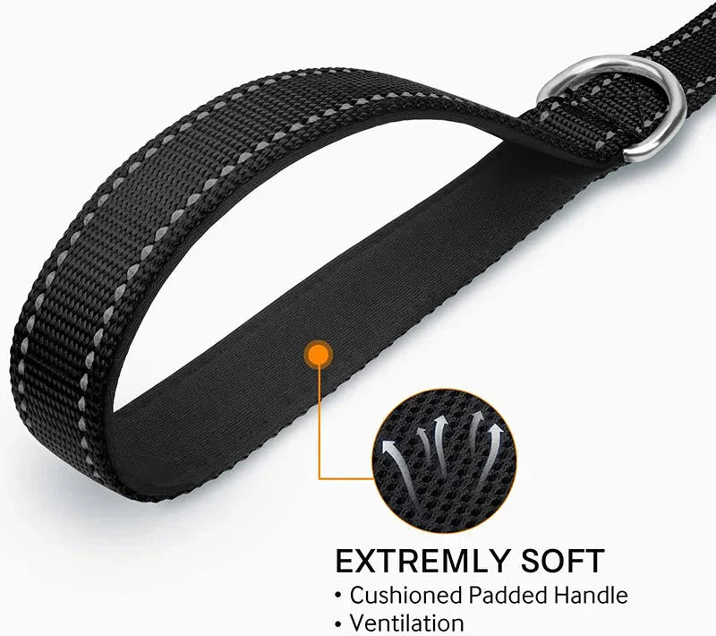 Reflective Adjustable Polyester Pet Leash for Dogs Cats