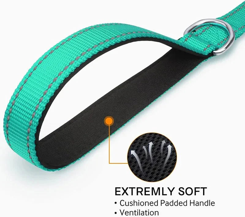 Reflective Adjustable Polyester Pet Leash for Dogs Cats