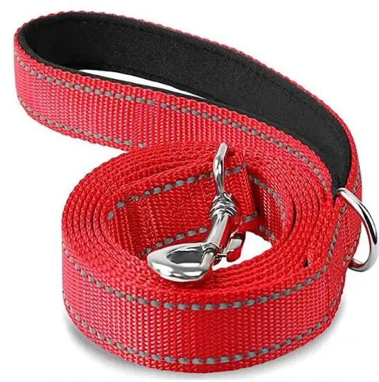Reflective Adjustable Polyester Pet Leash for Dogs Cats