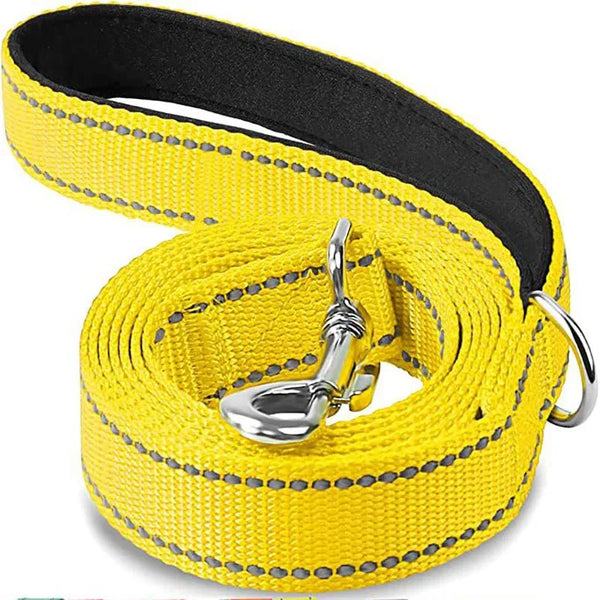 Reflective Adjustable Polyester Pet Leash for Dogs Cats
