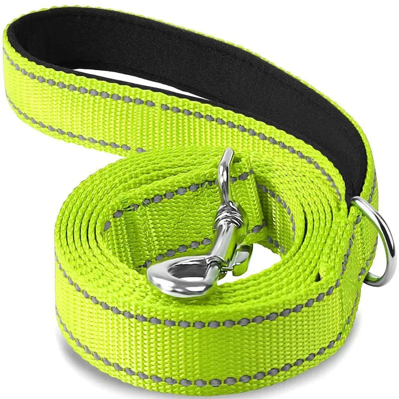 Reflective Adjustable Polyester Pet Leash for Dogs Cats